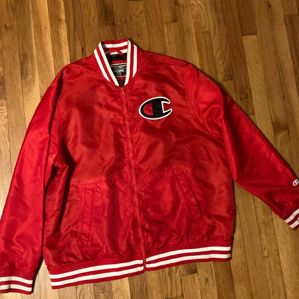 Champion Satin Red Jacket